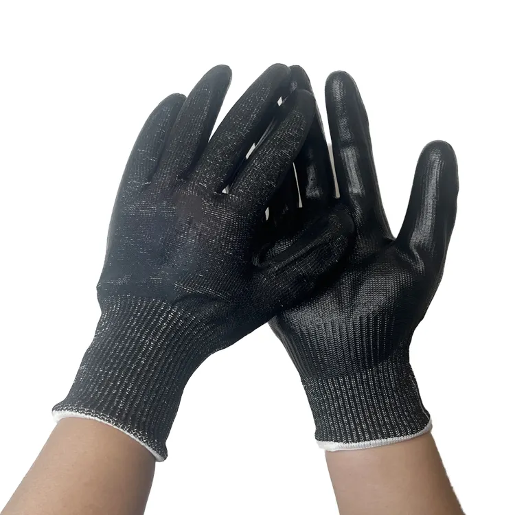 Guanti Anti-taglio protezione ad alta resistenza livello 5 coltello da cucina resistente al taglio guanti di sicurezza per la mano guanti resistenti al taglio