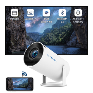 Hotack hotack hd h300pro מלא קולנוע וידאו HD croyteur נייד מיני בר 4K מקרן