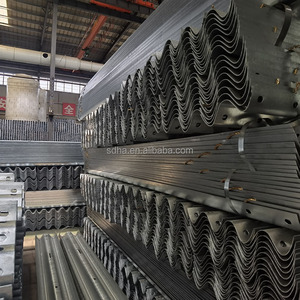 Hoch korrosions beständige hochfeste Barriere Feuer verzinkter Stahl W-Träger Verkehrs sicherheits leitplanke - Product Image 3