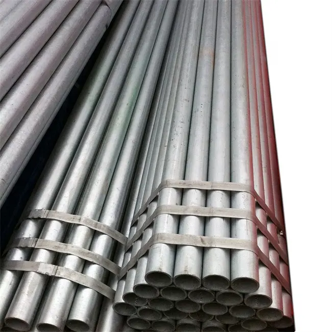 温室パイプ/カーボンパイプ亜鉛メッキコルゲートメタルカルバート鋼管溶融亜鉛メッキ丸鋼管