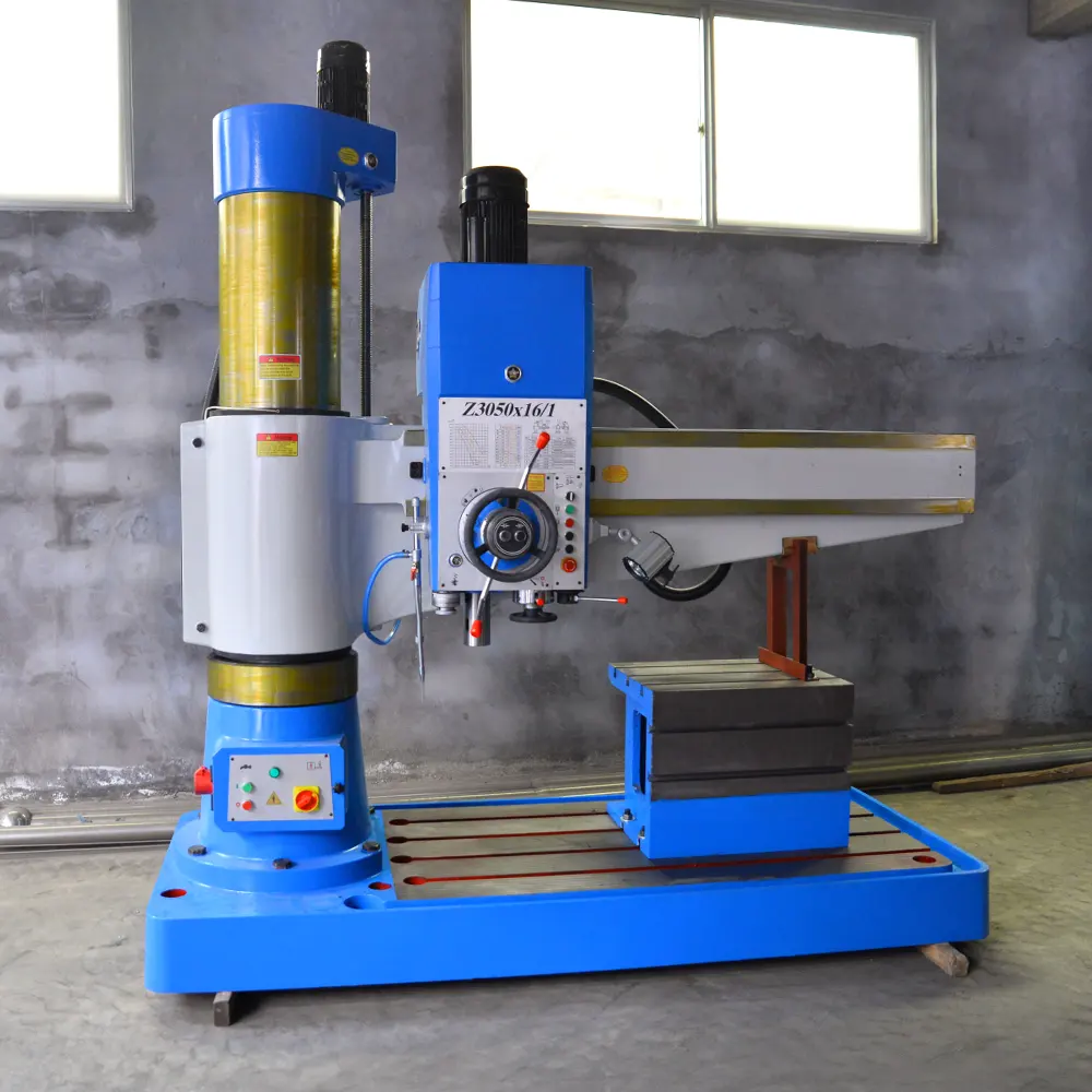 Precio de la máquina de perforación hidráulica Manual de Venta caliente para la máquina de perforación radial z3050x16 taladro radial