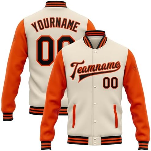 Cream-orange-black