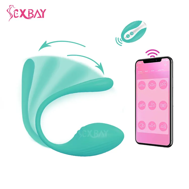 L'ultimo design di Sexbay 2024 accoglie con favore il telecomando del salto delle uova in silicone liquido, il controllo remoto della femmina G-spot