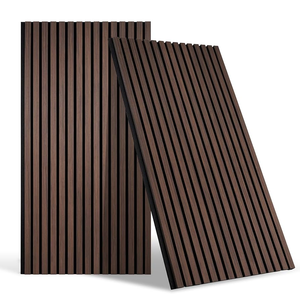 Hiện đại akupanel tường trang trí âm thanh hấp thụ gỗ tấm đá đen Veneer kết thúc cho khách sạn 3D mô hình thiết kế Acoustic bọt tấm - Product Image 2