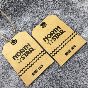 Giấy kraft in ấn treo Thẻ tag witheyelet kimble trẻ em hangtag Joker đồ trang sức với logo tùy chỉnh hangtag - Product Image 4