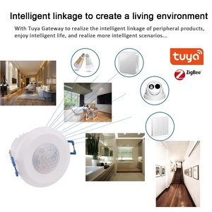 Smart Life Tuya PIR <strong>ZigBee</strong> Motion <strong>Sensor</strong> Compatible Smart Wi-Fi PIR Motion <strong>Sensor</strong> Human Detector Smart Life Tuya App <strong>Control</strong> - Product Image 5