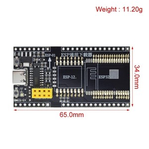 ESP8266 scheda di sviluppo ESP32-WROVER Test programmatore Socket Downloader per ESP-01 ESP01S ESP12 ESP32 adattatore CH340 - Product Image 3