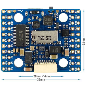 Контроллер полета Matek H743-MINI V3 FC H743 20 мм ICM42688P icm426605 Встроенный OSD 11 PWM 2-8S Lipo для RC FPV гоночная модель дрона - Product Image 3
