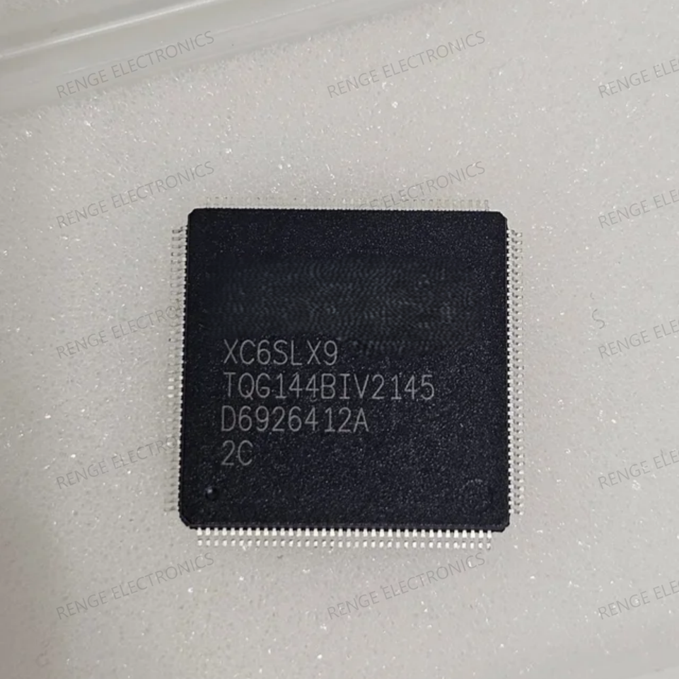 XC6SLX9-2TQG144C FPGA Microcontroller 102 Embedded Memory 576 Kbits Clock Manament Tiles 2 DSP Slices 16 Package 144-Pin