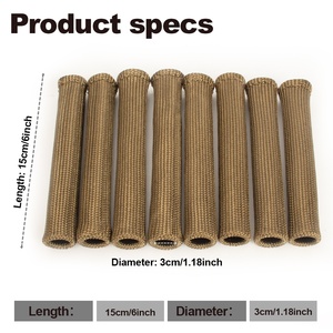 Titan tia lửa cắm dây nhiệt lá chắn tay áo khởi động bảo vệ bao gồm cho LS1/LS2 - Product Image 4