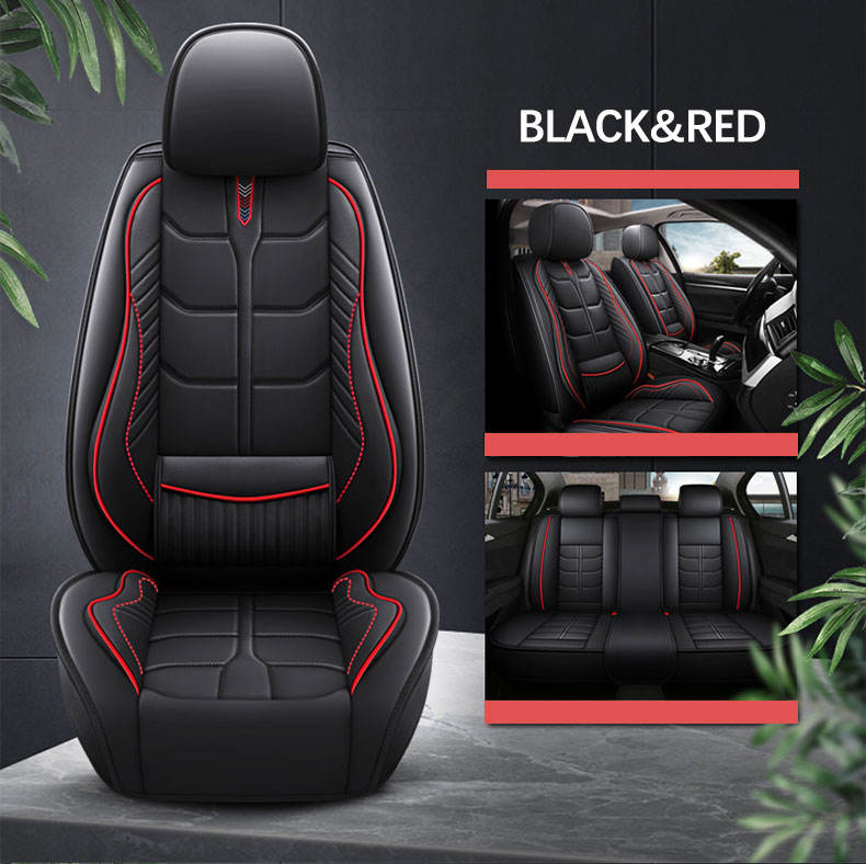 สีดำและสีแดง