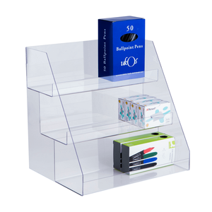 Custom Desktop <strong>Table</strong> Acrylic <strong>Display</strong> Stand Free Standing Lockable showcase Promotion <strong>Display</strong> - Product Image 3