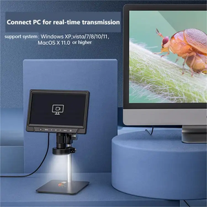 12MP 10英寸IPS屏幕数字显微镜1200X带发光二极管灯 - Product Image 4