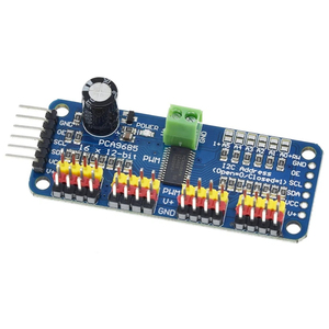 16-Channel 12-bit <strong>PWM</strong>/<strong>Servo</strong> Driver - I2C interface - PCA9685 Raspberry Pi DIY <strong>Servo</strong> Shield Module - Product Image 4