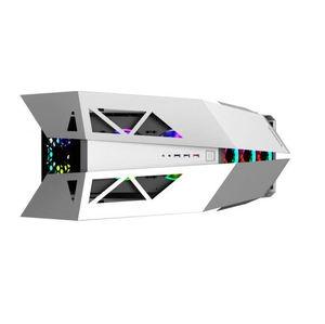 ユニークなデザインRGBデスクトップゲーマーコンピュータキャビネットフルタワーATX高性能ゲームPCケース - Product Image 4