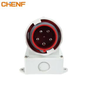 Endüstriyel fiş erkek tipi elektrik güç konektörü su geçirmez IP67 CF1006 3P 4P 5P 230V 400V 16A 32A 63A yüzeye monte fiş - Product Image 2