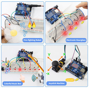 Keyes tudio STEM Programmierung IOT Smart Living und Learning Kit mit Original Arduino U-NO R4 WIFI Board für Arduino