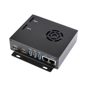 Raspberry PICM4デュアルギガビットネットワークポート拡張ボードDSIポートエンクロージャー付きデュアルCSI - Product Image 5