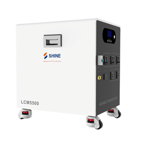 Sistema de respaldo solar compacto LCM5500 con interfaz LCD
