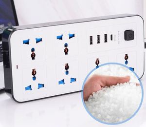USB-Steck platine Haushalts-Multifunktions-Plug-In-Mehr lochsc halter verkabelung - Product Image 3