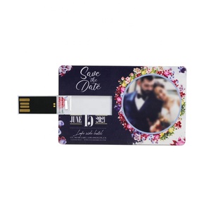 中国认证供应商热销卡 _ 类型 _ usb_flash_drive 8gb USB 2.0 3.0内存信用卡大小，信用卡usb pendrive - Product Image 3