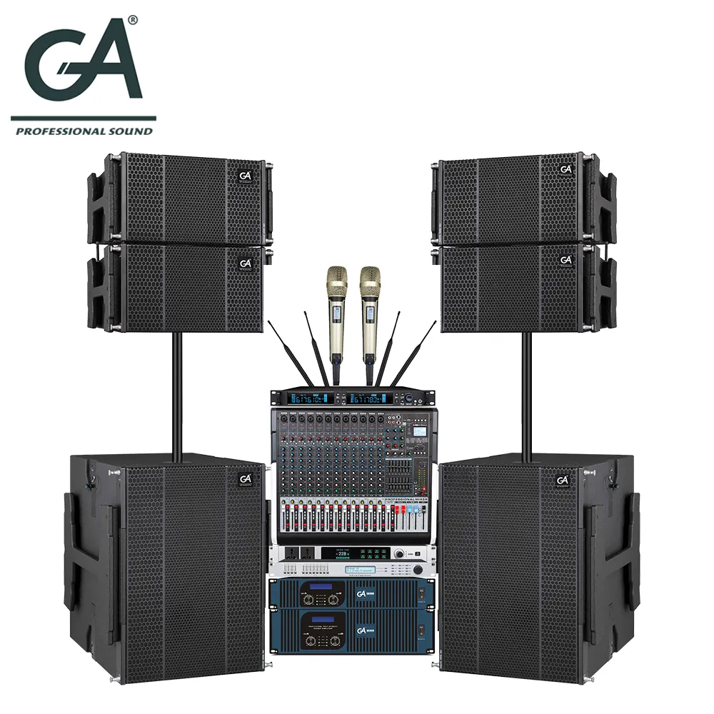 Audio professionnel de haute qualité unique 12 pouces Line Array haut-parleur ensemble équipement sonore