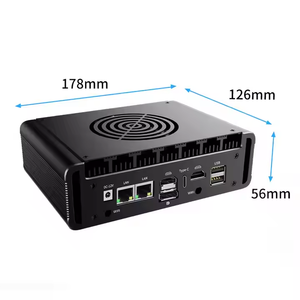 BKHD fabbrica Mini PC G31F N100 2 * LAN 4 * Display 2 * HD 1 * DP 1 * tipo-c USB DDR5 RS485 M.2 Computer industriale Linux Ubuntu Mikrotik - Product Image 5