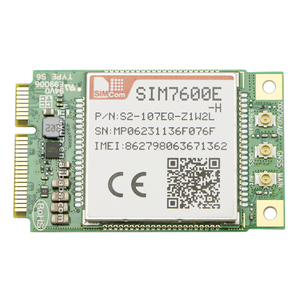 2G/3G/4G para los GNSS opcional de 150Mbps/50Mbps LTE Cat.4 módulo SIMCom SIM7600E-H MiniPCIe - Product Image 1