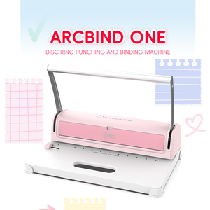 Hồng arcbind một hướng dẫn sử dụng đĩa Vòng ràng buộc A4 giấy máy tính RÀNG BUỘC - Product Image 2