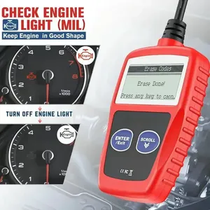 汽车故障诊断仪OBD2清除故障代码诊断扫描工具MS309 CAN总线发动机故障代码读取器 - Product Image 4