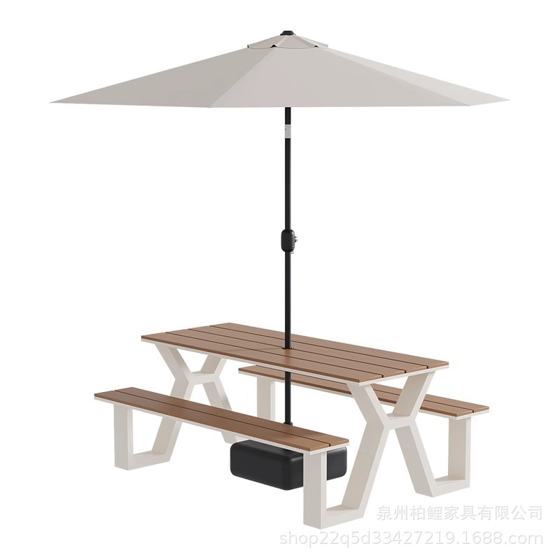 Blanc crème : 120 cm de long "avec parapluie"