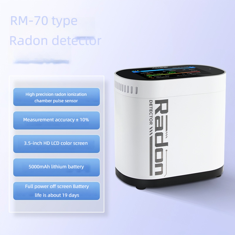 Détecteur de gaz radon Rm70