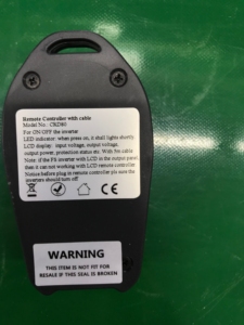 <strong>Remote</strong> <strong>Controller</strong> Use for Pure Sine Wave Power Inverter - Product Image 3