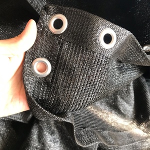 6x50 piedi Privacy recinzione su misura balcone nero parasole rete di plastica tipo di prodotto