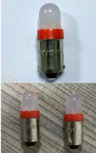 <strong>BA9S</strong> LED Indicator Bulb BI-POLAR E10 Light Lamp Miniature PSB 24X-LED MG6 BA7S T5.5 T6.8 MF T1-3/4 Midget Wedge T3.25 28V 120V