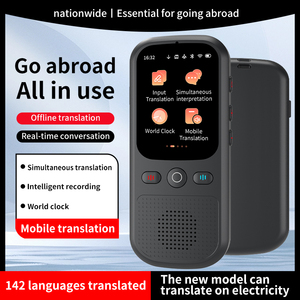 Factory Portable Mini Online Voice Translation Machine Smart WiFi Support 142 <strong>Languages</strong> Android <strong>Operating</strong> <strong>System</strong> IPS Color 5G - Product Image 4