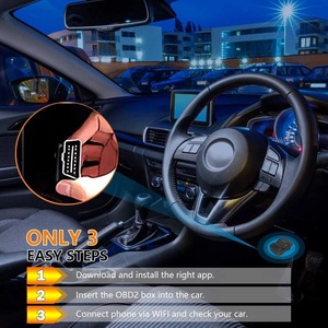 Interfaz de diagnóstico OBD2 V015, herramientas de escáner de diagnóstico de coche, lector de código de vehículo OBD II, herramienta de escaneo de interfaz de coche - Product Image 5