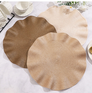 热销PP隔热餐桌垫褶边防烫餐垫可定制垫 - Product Image 3