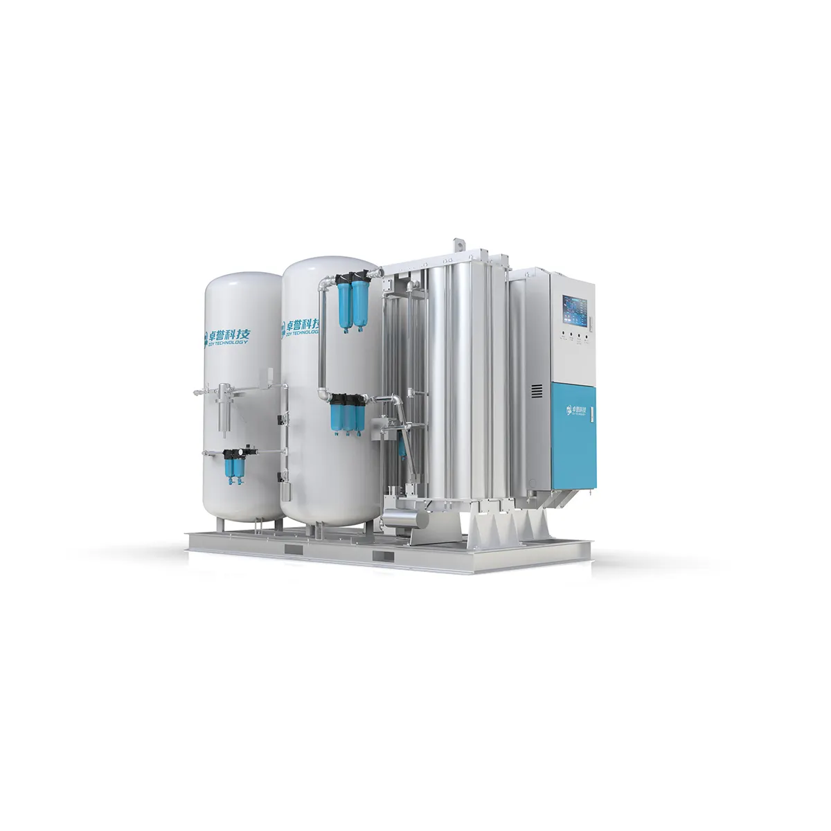 Medische Psa Zuurstof Generator Met Vulling Cilinder Systeem Ziekenhuis Gebruik Zuurstoffabriek Gas Producerende Machine