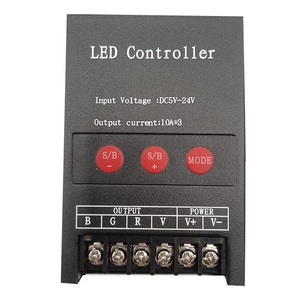 Высококачественный Железный корпус DC5V 12V 24V 30A 4 клавиши сенсорный экран беспроводной пульт дистанционного управления RGB светодиодный контроллер - Product Image 6