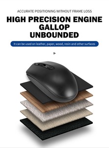 Conjunto de teclado y ratón inalámbricos para ordenador de escritorio y oficina, conjunto de ratón ultrafino de 2022G, FV-730, novedad de 2,4 - Product Image 5