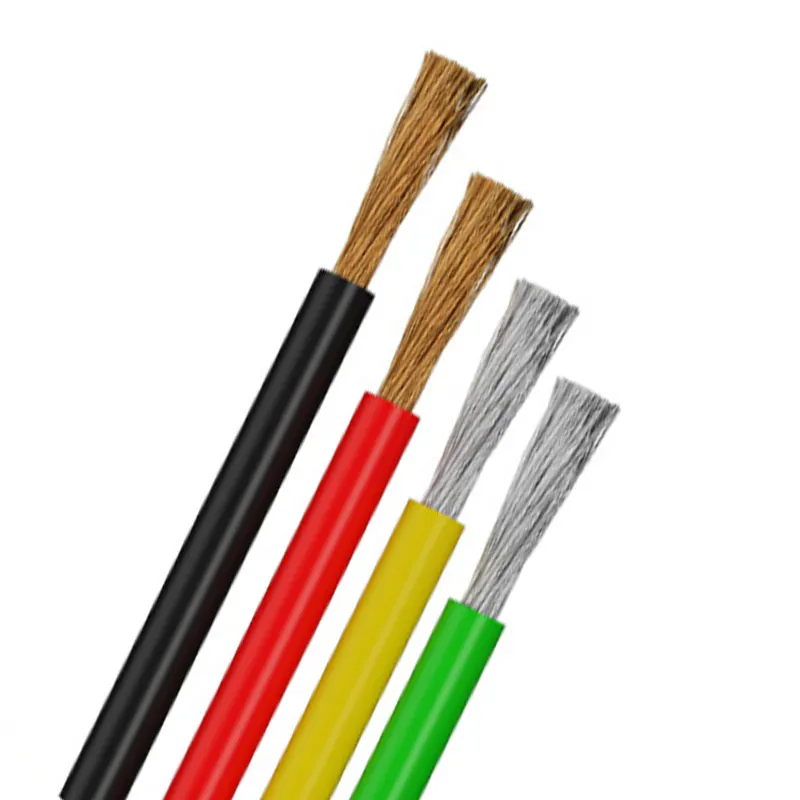 Cable de alambre UL al por mayor aislado en PVC 6 8 10 12 14 calibre 16 cableado interno cable eléctrico automotriz