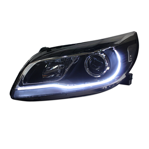ไฟหน้ารถสำหรับ Chevrolet MALIBU ไฟหน้า2012 2014 LED DRL โปรเจคเตอร์โฟกัสคู่เลนส์สัญญาณไฟประกอบสไตล์เกาหลี - Product Image 3