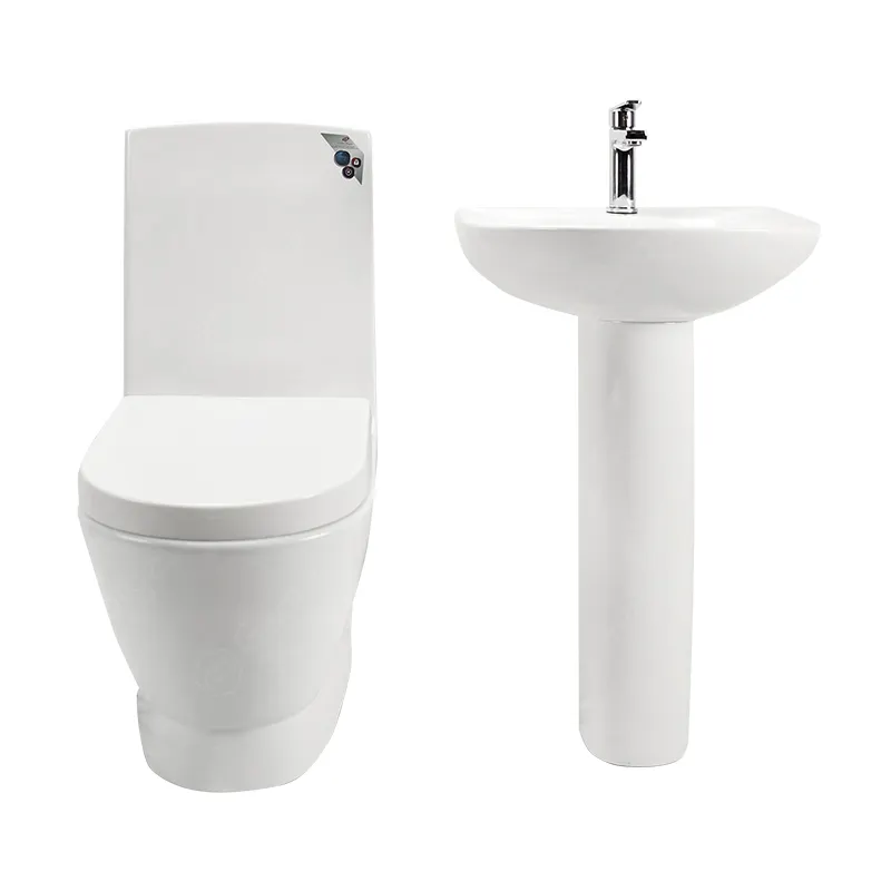 Fournisseur chinois d'articles sanitaires salle de bains Wc toilettes en céramique une pièce