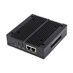 NAS Multifunktion aler Mini-Computer Entwickelt für Raspberry Pi Compute Module 4 (NICHT enthalten), Netzwerksp eicher, Dual Solid State