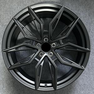 Jantes en alliage de voiture de tourisme personnalisées 15-24 pouces 5x114.3 5x112 Jantes de course noires légères pour Audi BMW F30 E90 E60 F10 E46 - Product Image 4