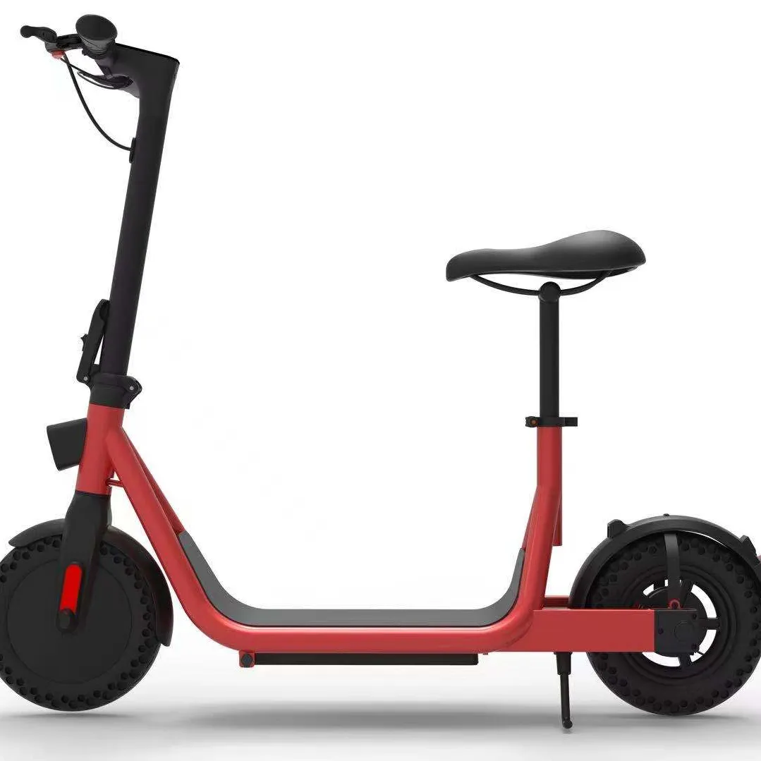 مبيعات المصنع مباشرة تصميم جديد 36V E-سكوتر 350w سكوتر كهربائي للبالغين دراجة بخارية كهربائية مع مقعد