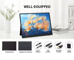 Fhd Portable Monitor 10.5 Inch 18.5 Inch Ips Panel Wled Computer Display Ganming Monitor for Switch Ps5 <strong>Xbox</strong> <strong>Mini</strong> Pc Laptop