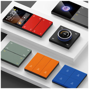 Dispositivos domésticos inteligentes Tianlai Iot Automation Tuya interruptores pared Zigbee interruptor Control música Panel Dimmer Tablet controlador - Product Image 1