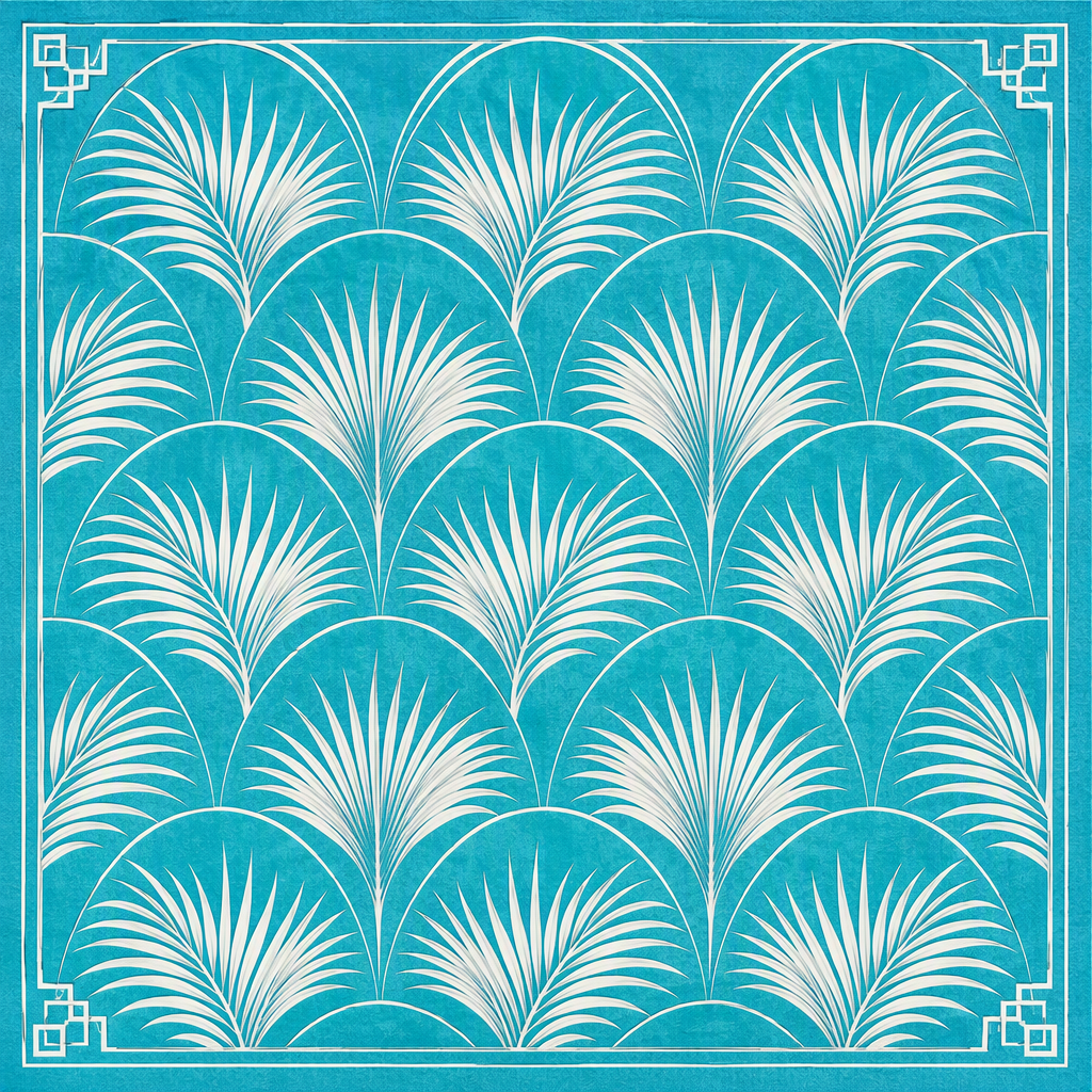 Palmier turquoise